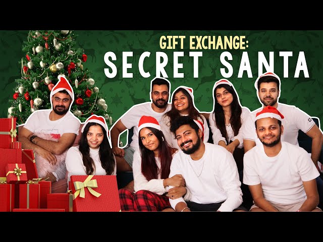 Friends Exchange SECRET SANTA Gifts!🎁🎄❤️ / Mridul Sharma #secretsanta #merrychristmas