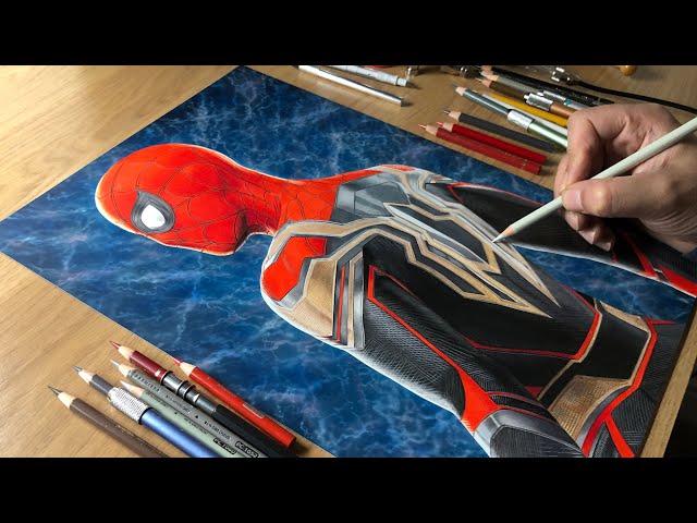 Drawing Spider-Man: No Way Home - Time-lapse | Artology