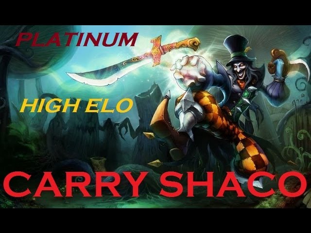 LoL PoV | S3 High Elo Shaco Jungle! | 5v5 Ranked Platinum | Thought it would be hard..