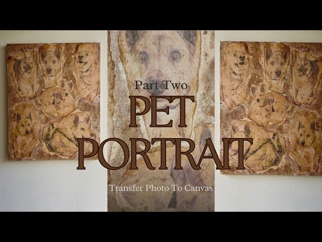Photo Canvas  - Pet Portrait - Part 2
