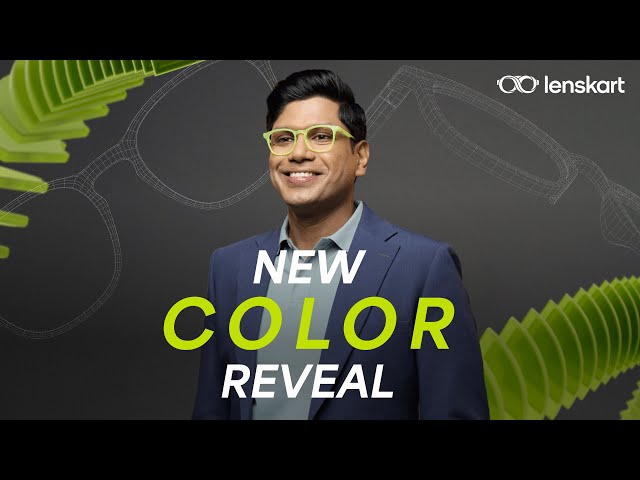 Peyush Bansal Reveals His New Fav Color of Hustlr | Electric Green | #Lenskart