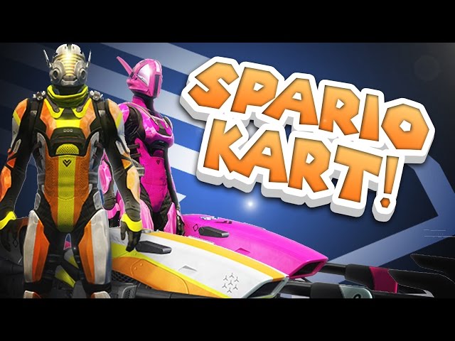 Destiny Funny Moments - Spario Kart!