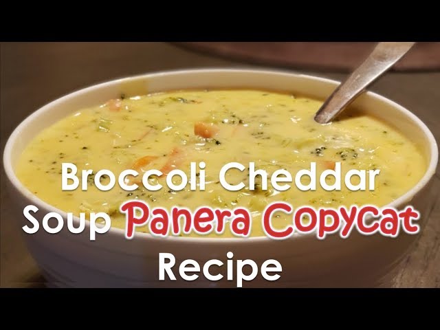 Broccoli Cheddar Soup (AMAZING) | Panera Broccoli cheddar soup copycat recipe