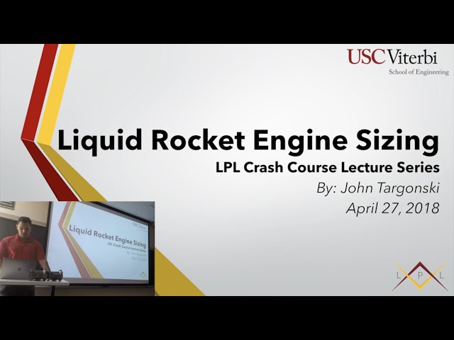 Rocket Engine Sizing