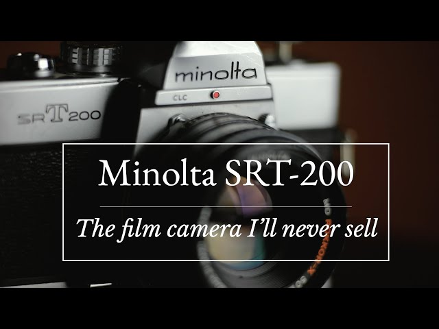 Minolta SRT-200 | The film camera I will never sell