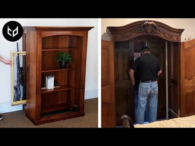 INCREDIBLY INGENIOUS Hidden Rooms and Secret Furniture #6