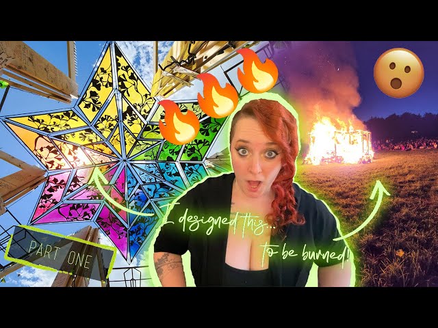 I Designed a Sculpture to be Set on Fire! 🔥🔥🔥 | Temple of Stillness PART ONE