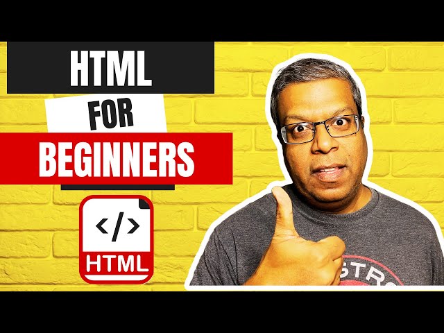 HTML For Beginners Full Course: Create a simple Basic HTML Website using Notepad++