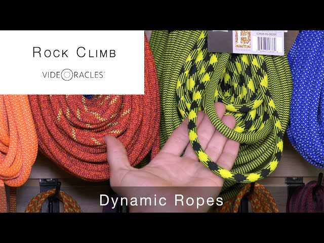 Dynamic Ropes for Rock Climbing
