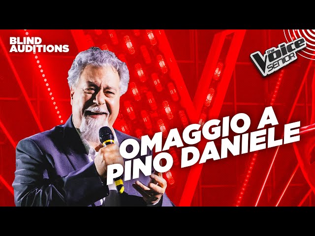 Benito omaggia Pino Daniele con “Alleria” | The Voice Senior 4 | Blind Auditions