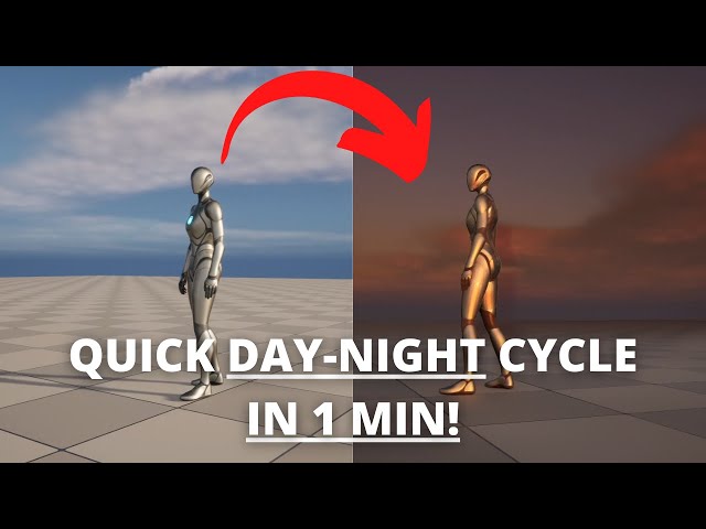 How to Make a Quick Day-Night Cycle in Less than 1 Min in Unreal Engine 5