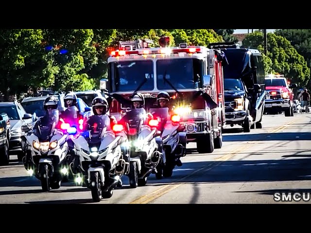 Remembering a Hero: Santa Monica Bids Farewell to Dedicated Firefighter Dom Smith