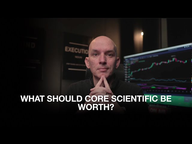 What Should Core Scientific Be Worth? Power Law Of Bitcoin & When to Sell!