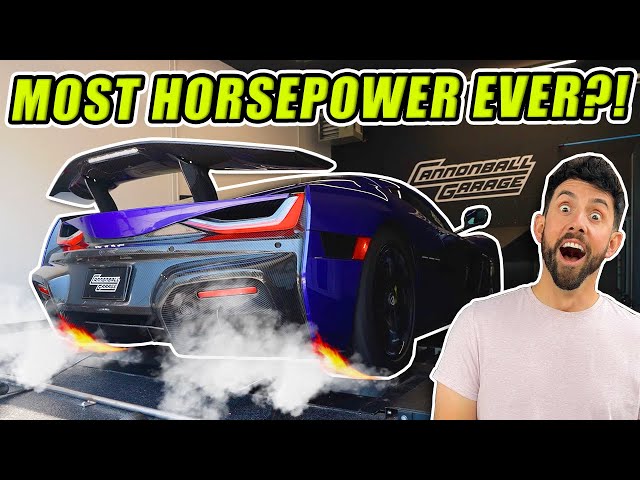 First Ever Rimac Nevera On A Dyno!