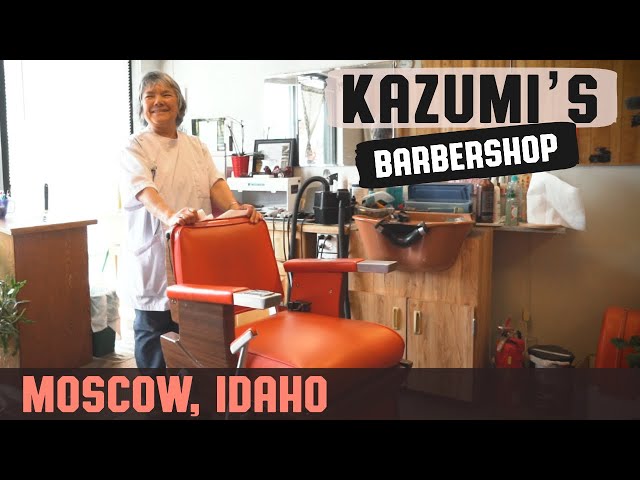 💈 Haircut by Old School Japanese Barber | Kazumi's Barber Shop Moscow Idaho