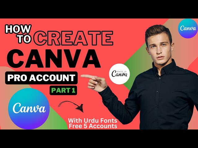 How to Create Canva Account | Canva Pro for Free in Just 2 Steps | How to login canva account Part 1
