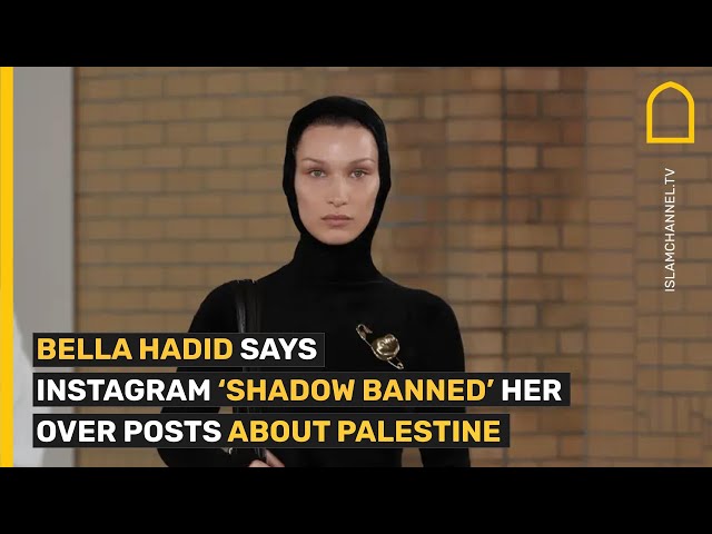 Bella Hadid says Instagram 'shadow banned' her over posts about Palestine