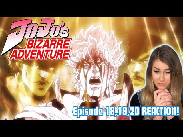 I 💙CAESAR! 😭Jojo's Bizarre Adventure Episode 18,19,20 REACTION!