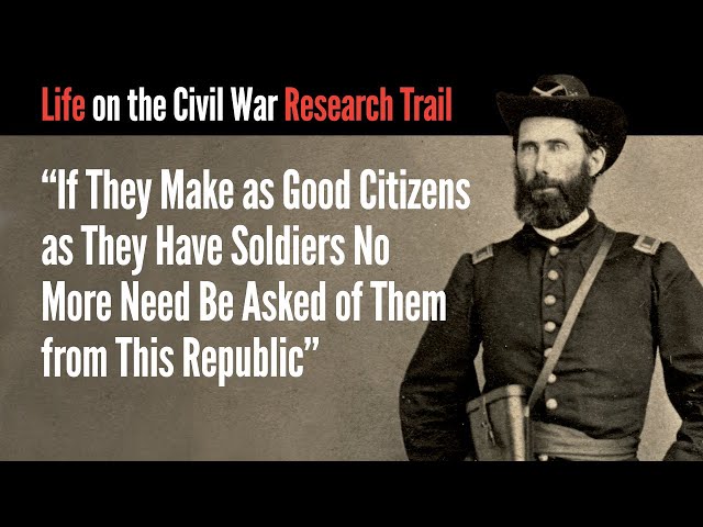 If They Make as Good Citizens as They Have Soldiers No More Need Be Asked of Them from This Republic