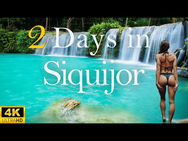 How to Spend 2 Days in SIQUIJOR Philippines | Travel Itinerary