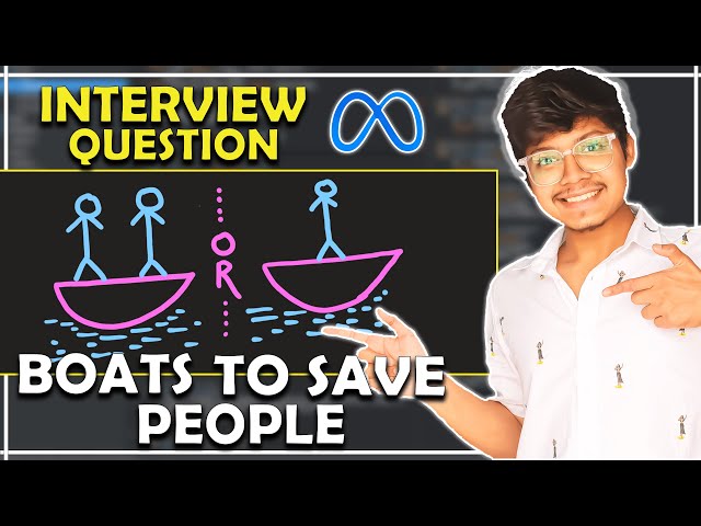 881. Boats to Save People || Two Pointer || Count Sort || C++/Java/Python