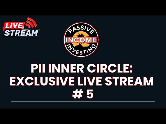 PII Inner Circle Members-only Livestream #5  - Ask me Anything!