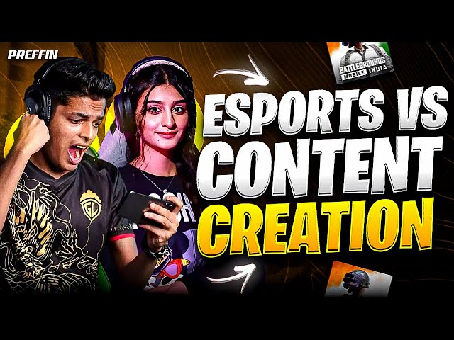 Esports Vs Content Creation | Which is Best in 2024? | Must Watch