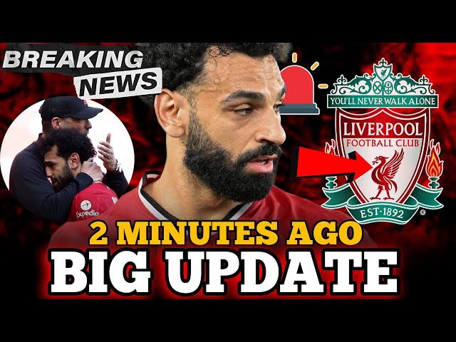 🚨LAST MINUTE BOMBSHELL! Salah's Emotional Tribute to Klopp Before Farewell Match! LIVERPOOL NEWS