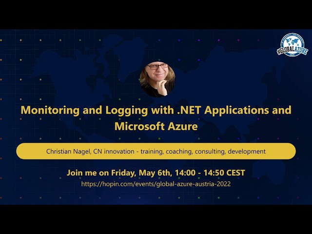 Monitoring and Logging with .NET Applications and Microsoft Azure
