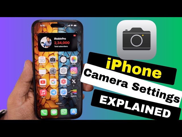 iPhone Camera Settings Explained 🔥 Beginners Guide