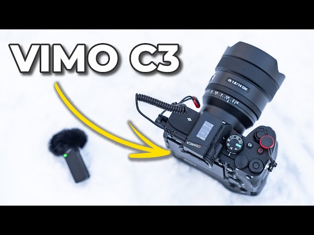 Cheap wireless microphone for vlogs, interviews and YouTube! Comica Vimo C3