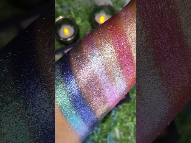 🌼 Reyeflective Multichrome Palette Swatches 🌼 ZYGOS Beauty