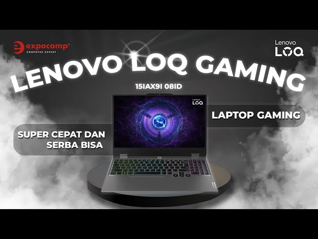 Laptop Gaming Terbaru, Gamer wajib lihat ini. Review : Lenovo LOQ Gaming 15IAX9I 08ID💻