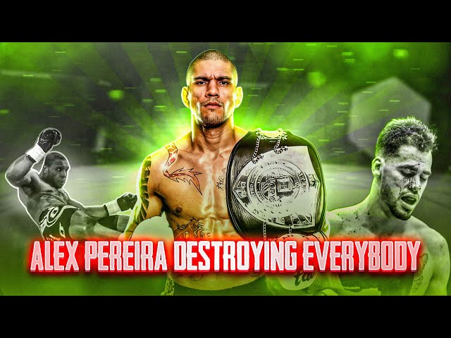 Alex Pereira - Destroying the Best Kickboxers, First Double Champion in Glory's Kickboxing History
