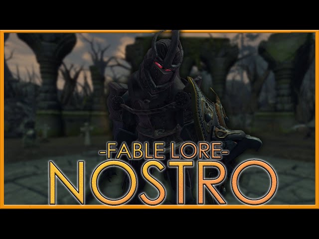 The Tragic Saviour of Albion | Nostro | Full Fable Lore