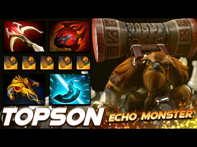 Topson Earthshaker Echo Monster - Dota 2 Pro Gameplay [Watch & Learn]