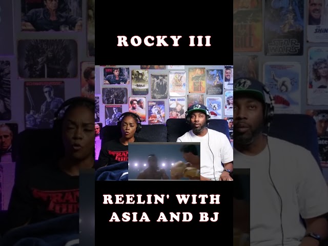 Rocky III #shorts #ytshorts #rocky #rocky3 #rockyiii #couplereaction #moviereaction | Asia and BJ