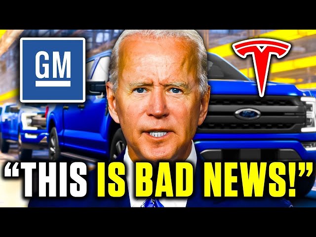 2 MINUTES AGO! Joe Biden SHOCKED As MASSIVE EV Market Crash Has Begun