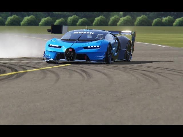 Bugatti Vision GT at Top Gear