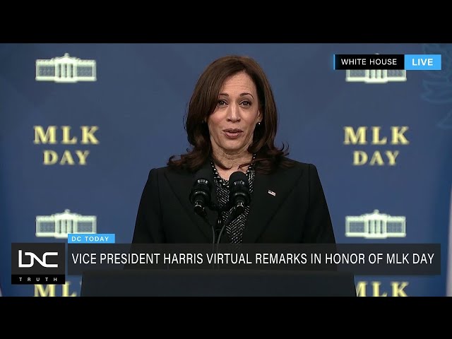 VP Kamala Harris Pushes For Passing Voting Rights on MLK Day