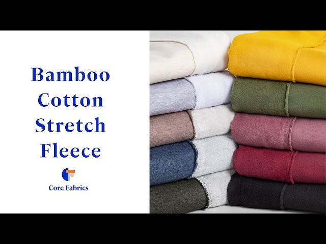Meet Our New Bamboo Cotton Fleece & Baby Ribs | Core Fabrics