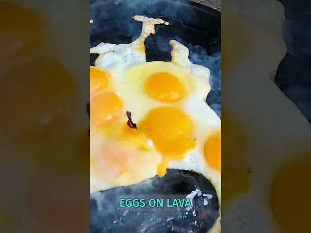Can You Cook Eggs with Lava?