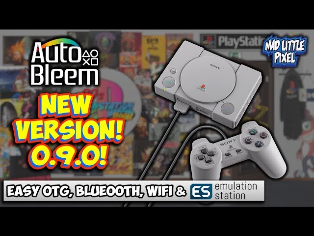 PlayStation Classic AutoBleem Hack 0.9.0 Now With EmulationStation, OTG, BlueTooth & Wifi! Tutorial