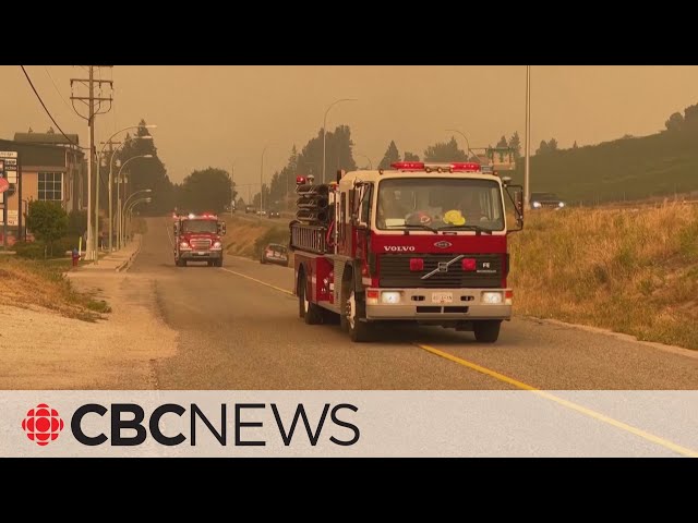 B.C. wildfires: Evacuation orders downgraded to alerts around Okanagan Lake