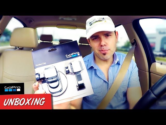 Unboxing GOPRO SUCTION CUP Mount - Road Test & FULL Review - Gadget Reviews