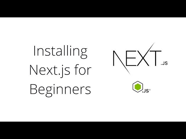 How to install Next.js | Windows