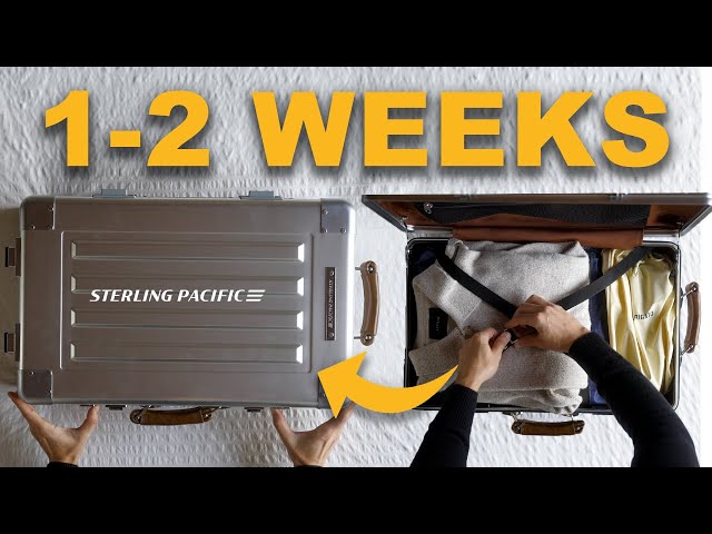 How To Pack Efficiently For A Vacation + Sterling Pacific 35L Travel Case Review |