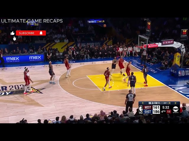 2024 NBA All Star Game | Luka Doncic And Nikola Jokic Run The Floor Without Dribbling