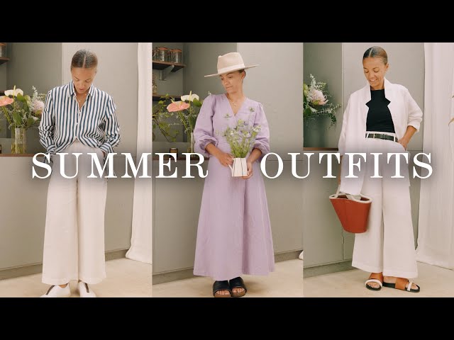 #63 My Minimalist Summer Wardrobe Tour - the EASIEST way to start one