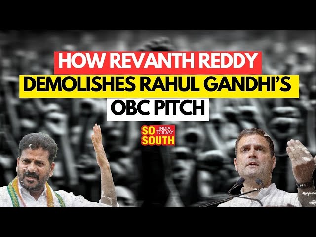 How Revanth Reddy Demolishes Rahul Gandhi's OBC Pitch | SoSouth